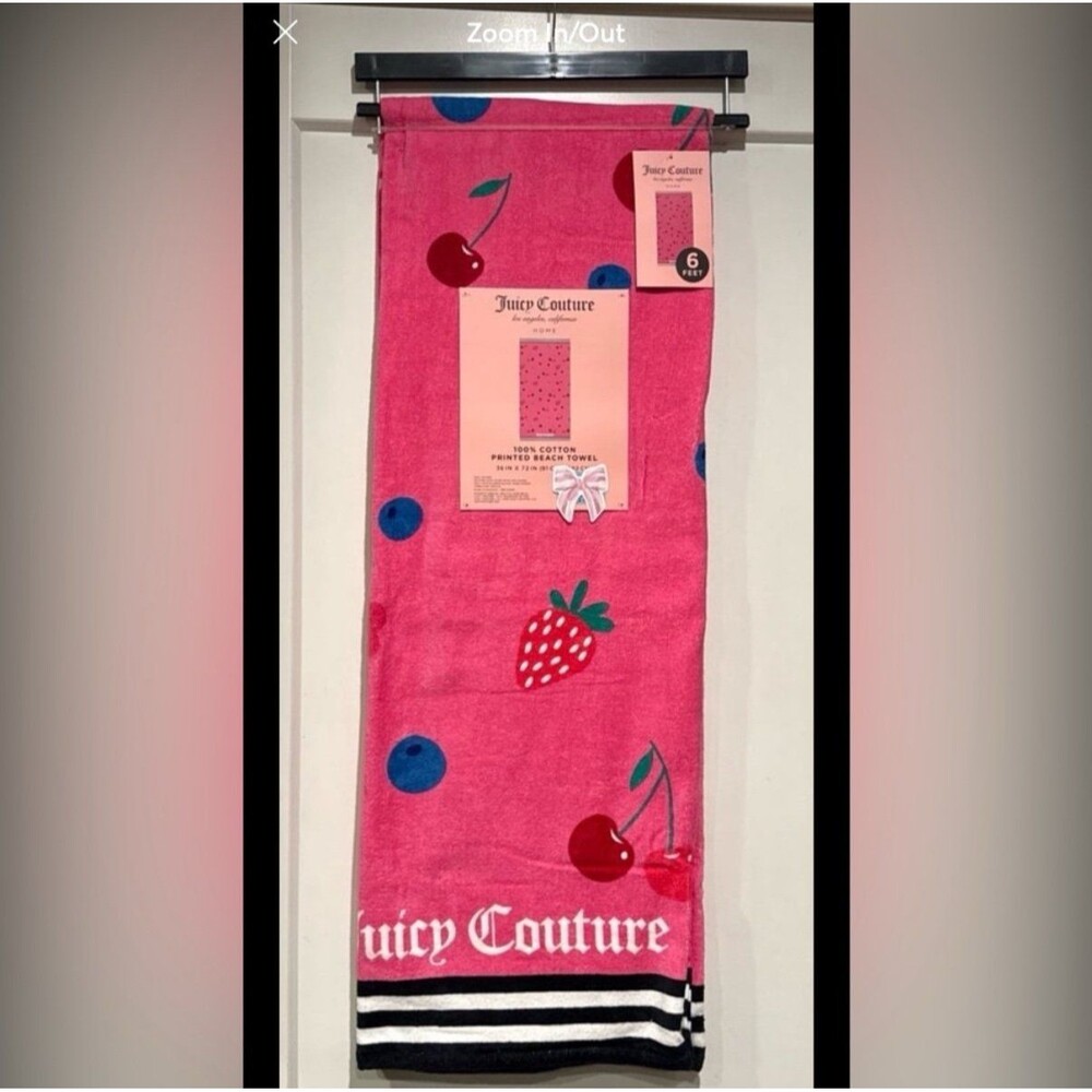 Juicy Couture Beach Towel